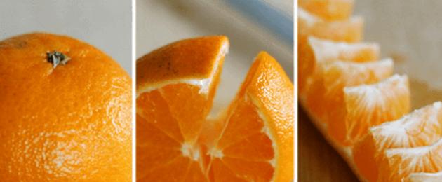Как разными способами чистить апельсин. Простые и эффективные способы очистки апельсинов: руками, ложкой, ножом Как отмыть апельсин