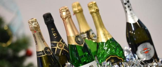 Что нужно знать о шампанском и как выбрать хорошее. Как выбрать хорошее шампанское на новый год От какого хорошего по качеству шампанского на утро не болит голова