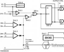 Chip TL494, είναι επίσης KA7500B και KR1114EU4 Tl494 αρχή λειτουργίας