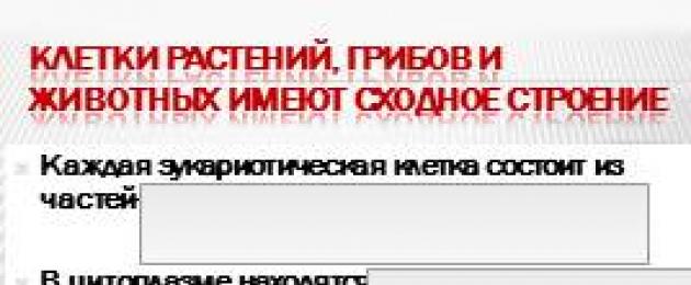 Παρουσίαση για τα κυτταρικά οργανίδια.  Κύτταρο και τα οργανίδια του.  Λειτουργίες του κεντρικού κενοτόπου